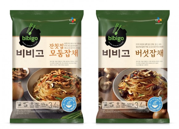 CJ제일제당 비비고 잡채 2종 출처=CJ제일제당