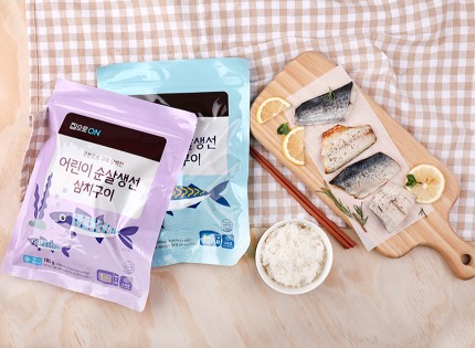 청정원 집으로ON 어린이 순살생선 2종 출처=대상