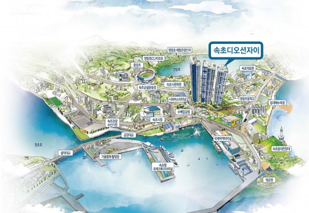 속초디오션자이 이미지컷.