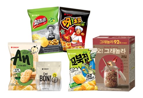 오리온 제품 출처=오리온