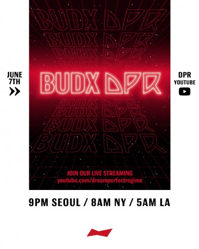 버드와이저, DPR 크루 온택트 라이브 콘서트 'BUDX DPR'