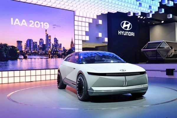 Hyundai Motor Company’s IONIQ 5 that is based on its first electric vehicle platform and is expected to be released in South Korea in April next year