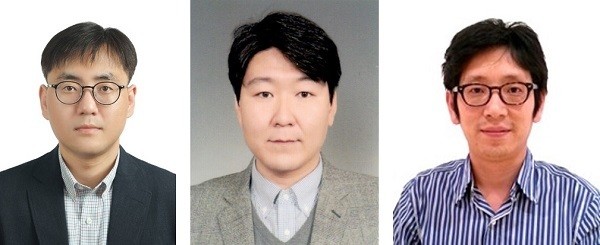 (왼쪽부터)대구경북과학기술원 이종원 교수, 경희대학교 박민식 교수, 호주 울런공대학교 김정호 교수 공동 연구팀
