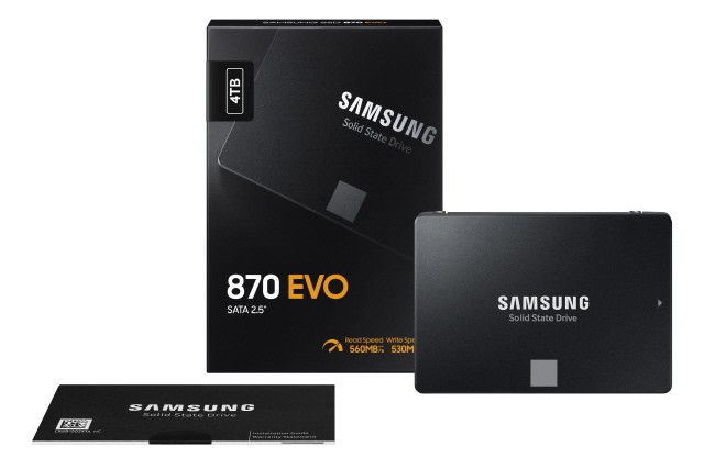 870 EVO SSD 패키지