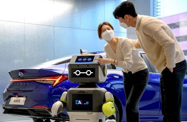 현대차그룹, 인공지능 서비스 로봇 ‘DAL-e’ 공개