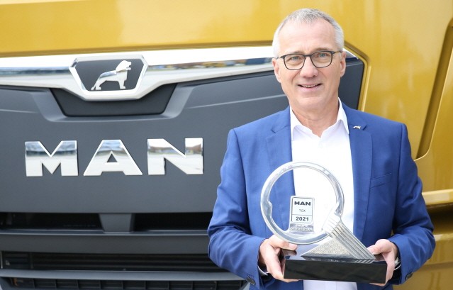 만트럭버스 뉴 MAN TG ‘TGX 트랙터‘, 2021 올해의 트럭 선정