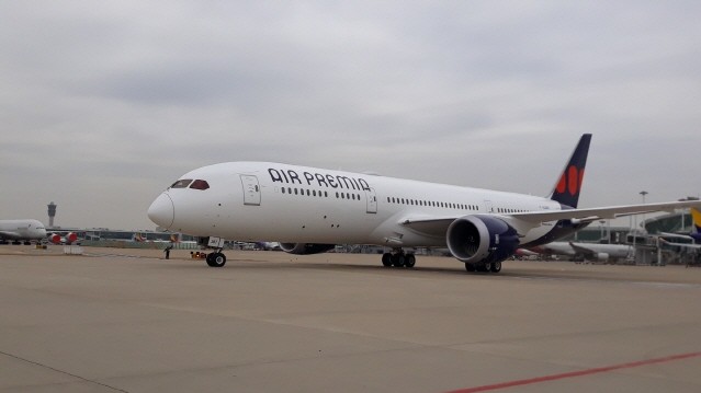 미쉐린, 에어 프레미아 소속 보잉 787-9에 ‘에어 X 타이어’ 공급