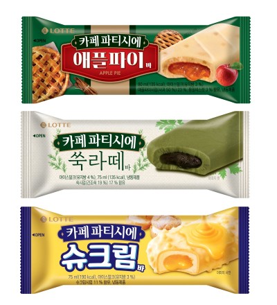 롯데푸드, ‘카페 파티시에’ 아이스크림 3종 출시