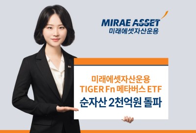 미래에셋, ‘TIGER Fn메타버스 ETF’ 순자산 2천억 돌파