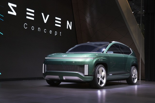 현대자동차, 전기 SUV 콘셉트카 ‘세븐’ 최초 공개