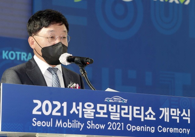 2021 서울모빌리티쇼 개막…100여 개 기업 참가
