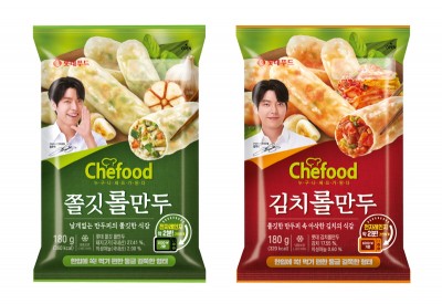 롯데푸드, 편의점용 Chefood 롤만두 2종 출시