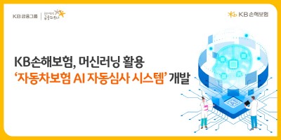 KB손해보험, ‘자동차보험 AI 자동심사 시스템’ 개발&#8203;&#8203;&#8203; 