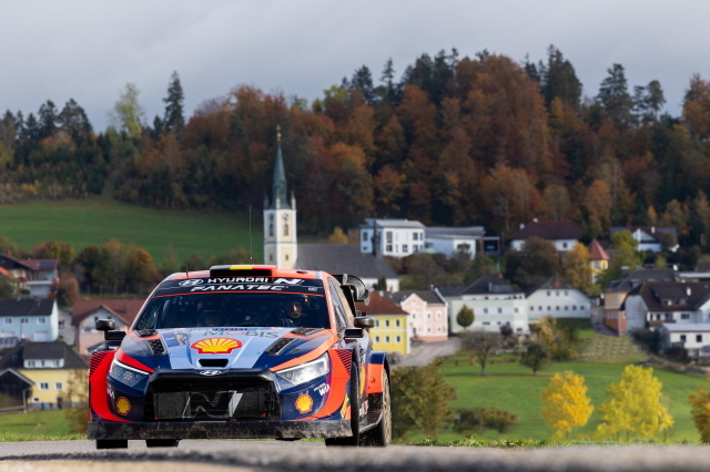 현대자동차 월드랠리팀, WRC 중부 유럽 랠리 '우승'
