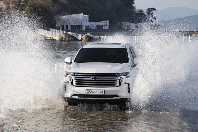 세단보다 고급스러운 SUV 쉐보레 타호…폭발적 인기