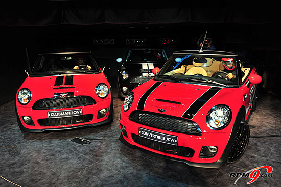 MINI 컨버터블 JCW, MINI 클럽맨 JCW, MINI 50 캠든 JCW