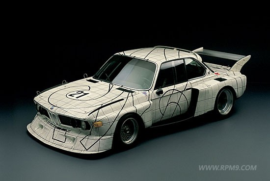 ▲ 2. Frank Stella (USA) 1976 BMW 3.0 CSL