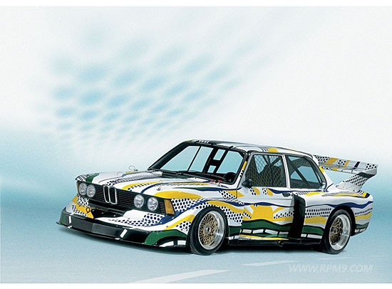 ▲ 3. Roy Lichtenstein (USA) 1977 BMW 320I Group 5 Race Version