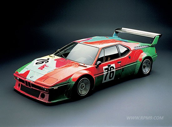 ▲ 4. Andy Warhol (USA) 1979 BMW M1 Group 4 Race Version