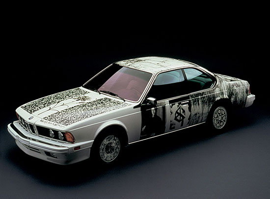 ▲ 6. Robert Rauschenberg (USA) 1986 BMW 635 CSi