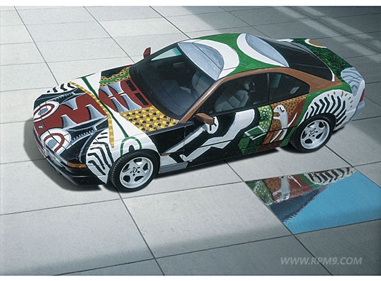 ▲ 14. David Hockney (GB) 1995 BMW 850CSi