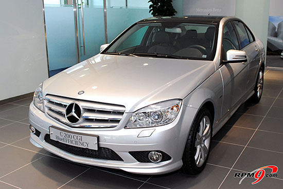 ▲ C 200 CGI BlueEFFICIENCY AVANTGARDE