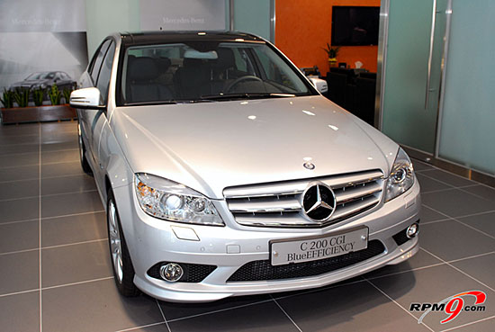 ▲ C 200 CGI BlueEFFICIENCY AVANTGARDE