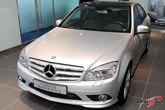 ▲ C 200 CGI BlueEFFICIENCY AVANTGARDE