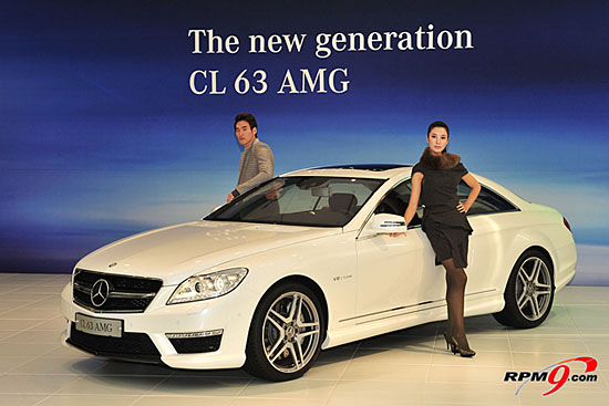 벤츠 CL63 AMG, 5.5 V8 바이터보