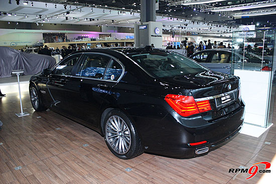 BMW 7 코리안아트 에디션, 모터쇼 현장사진