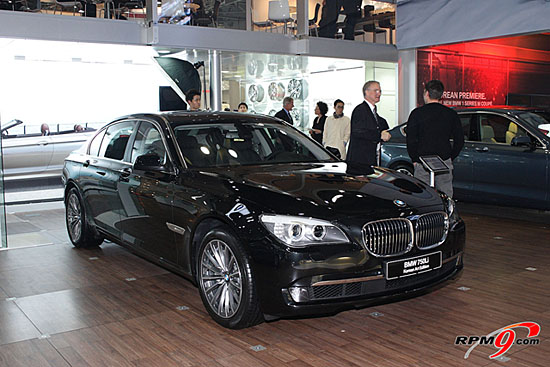 BMW 7 코리안아트 에디션, 모터쇼 현장사진