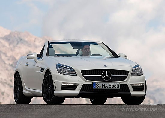 터보 떼고 422마력! 벤츠 SLK 55 AMG