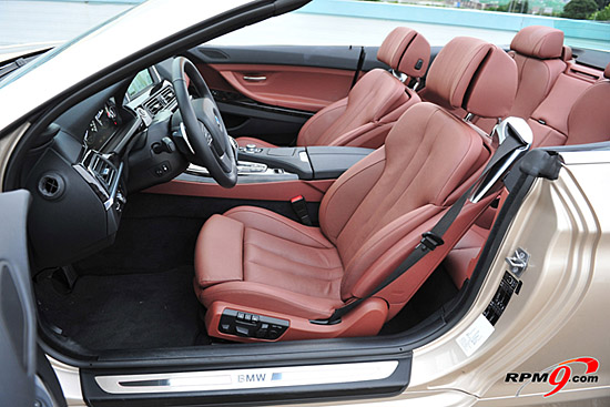 코너 돌 때 컴퍼스처럼 착! BMW 650i