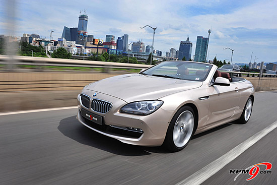 코너 돌 때 컴퍼스처럼 착! BMW 650i