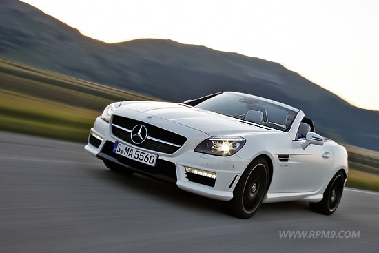 ▲ The new SLK 55 AMG Edition 1