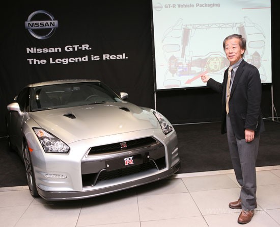 닛산 GT-R 차량기술 및 제품개발 총괄 내한