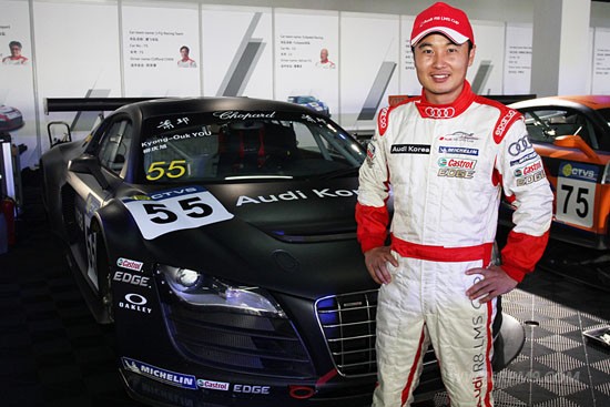 유경욱 선수, 아우디 R8 LMS 컵 2013 전 시즌 출전