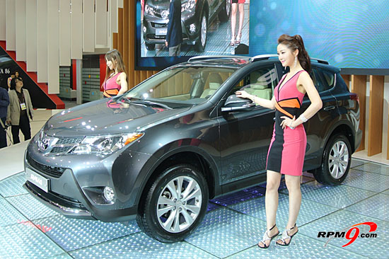 ▲ 2013 서울모터쇼에 출품됐던 토요타 RAV4