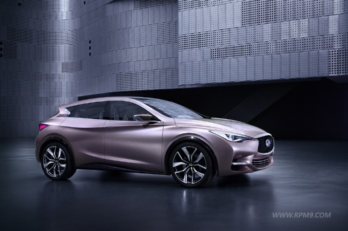 인피니티 Q30 컨셉트, 9월 독일서 공개