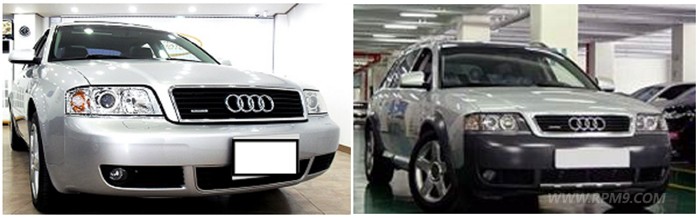 ▲ 리콜 대상차 'Audi A6' 2.4Q, 2.7Q, 3.0Q(좌), 'Audi Allroad Quattro' 2.7T(우)