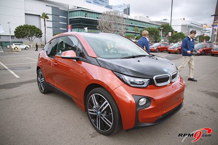 ▲ BMW i3를 타고 LA 시내를 누볐다.