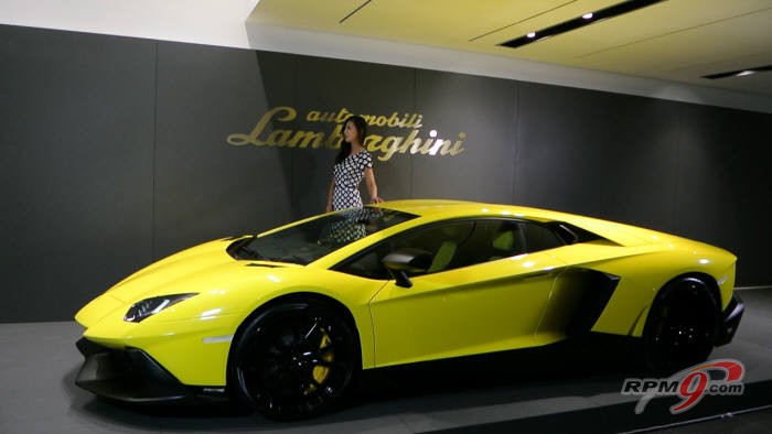 ▲ 창립 50주년 기념 100대 한정 모델 `아벤타도르 LP720-4 50&deg; 애니버서리오(Aventador LP 720-4 50&deg; Anniversario)`