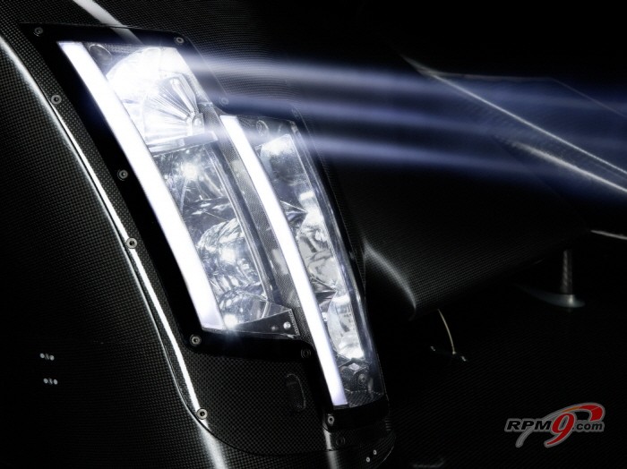 ▲ Audi R18 TDI Laser light