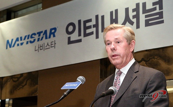 ▲ 나비스타 인터내셔널(Navistar International) 글로벌 사업부 톰 클레빈저(Tom Clevinger) 총괄 부사장