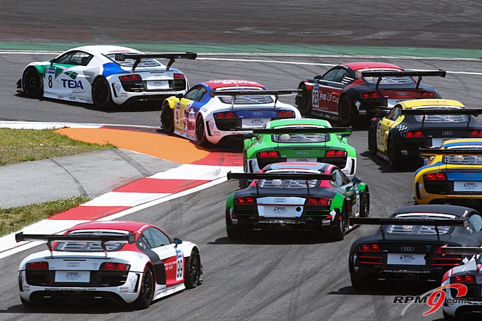 ▲ AUDI R8 LMS 경기 장면