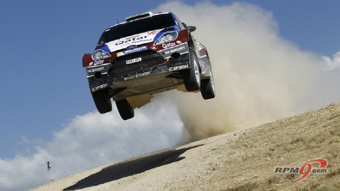 ▲ 지난 2013년 이탈리라 랠리 때 Ford-M-Sport Evans 점프장면 (사진=WRC)