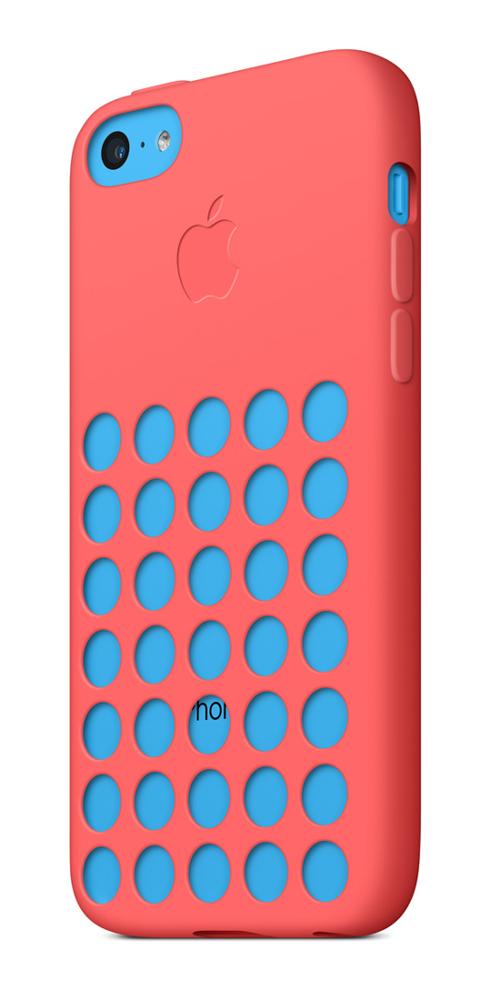 <center>▲ iPhone 5C 실리콘 케이스</center>