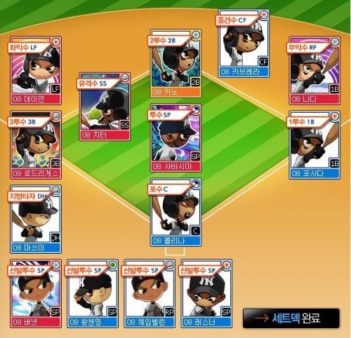 마구마구는 지난해 MLB 선수들의 데이터도 다량 추가했기 때문에 MLB 팬들도 주목해 볼만하다.