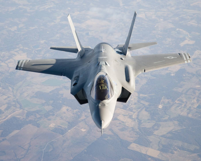 미국 록히드마틴 차세대 스텔스 통합타격기(JSF) 'F-35' 스텔스 전투기 (출처=록히드마틴)