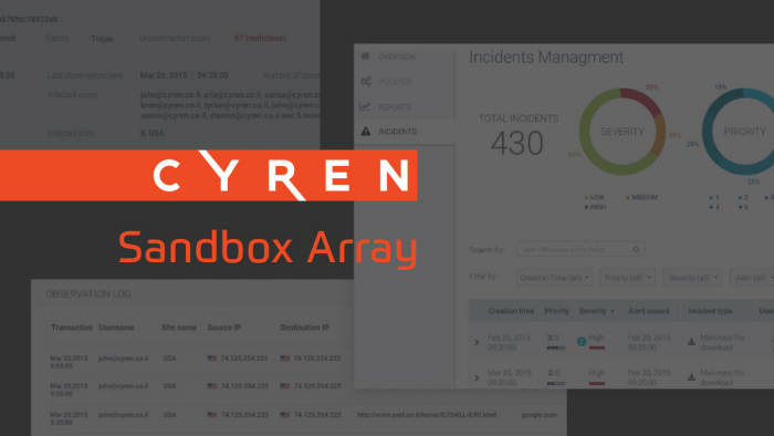 지란지교소프트, 사이렌 '샌드박스 어레이(Sandbox Array)' 공개